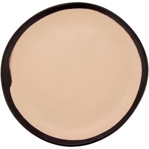 "GET CS-70-MA Pottery Market 7"" Round Melamine Bread Plate, Manila, Beige"