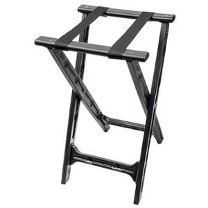 "CSL 1500BLK 30"" Folding Tray Stand - Plastic, Black"