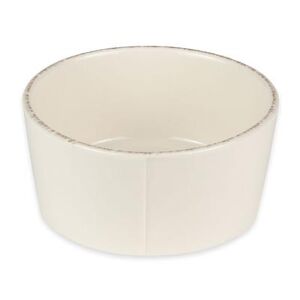 Libbey FH-523 15 oz Round Farmhouse Oatmeal Bowl - Ceramic, Cream White