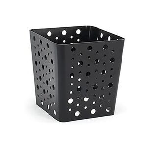 "Front of the House BHO067BKI21 BÂ³ Buffet Building Blocks Rectangular Ice Housing - 6 1/4"" x 5 1/2"" x 6"", Iron, Matte Black"