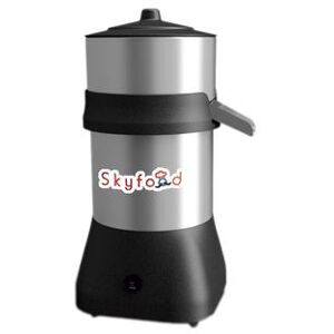 Skyfood EX Citrus Juicer w/ Aluminum Juice Housing, Stainless Body, 110 V, Silver, 110 V