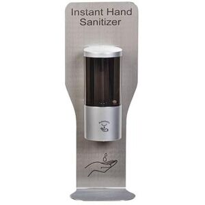 CSL 5901-D-BP 17 oz Wall Mount Automatic Gel Hand Sanitizer Dispenser - Stainless, Silver