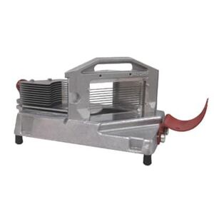 Prince Castle 943-C Tomato Saber Manual Slicer w/ (6) Blades & Hand Guard, Stainless Steel