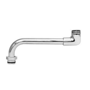 "Fisher 5000-0003 10"" Double Jointed Swivel Spout, 3/4"", Chrome"