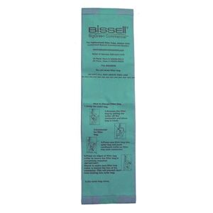 Bissell U8000-PK25 Replacement Bag for BGU8000EW