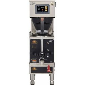 Curtis G4GEMSIF63A1000 Gemini Automatic Satellite Coffee Brewer w/ 1 1/2 gal Capacity & Dispenser, 120/220v, Silver