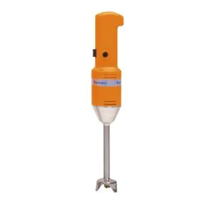 "Dynamic MX010.1.V MD95 7"" Immersion Blender - Variable Speed, 10' Cord, 115v, Stainless Steel Shaft, Mini Series, Orange"