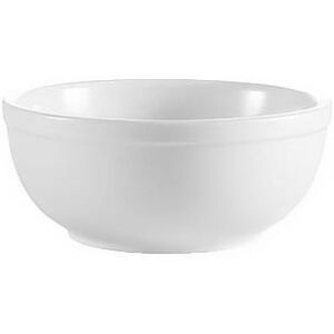 CAC RCN-24 10 oz Round Clinton Nappie Bowl - Porcelain, Super White