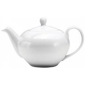 Oneida F8010000860 15 1/4 oz Buffalo Teapot - Porcelain, Bright White