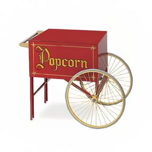"Gold Medal 2015 Popcorn Wagon w/ 2 Spoke Wheels, Red, 20"" x 28"""