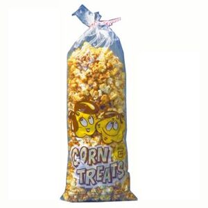 Gold Medal 2138 4 1/2 oz Disposable Corn Treat Bags, 1, 000/Case, Clear