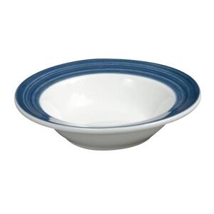 "Libbey 999024892 5 1/4"" Round Porcelain Bowl w/ 3 1/2 oz Capacity, Lunar White"