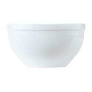Libbey 1502-30250 9 1/4 oz Round Empire Bouillon Cup - Porcelain, Bright White