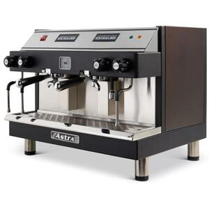 Astra M2-012 Automatic Commercial Espresso Machine w/ (2) Groups, (2) Steam Valves, & (2) Hot Water Valves - 220v/1ph