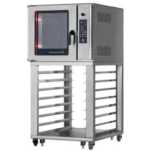 "Turbo Air RBCO-N1U Radiance Single Full Size Electric Commercial Convection Oven - 8kW, 220v/3ph, (5) 18""x 26"" Pan Capacity, Stainless Steel"