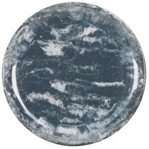 "Cal-Mil 22351-10-119 10"" Round Melamine Dinner Plate, Blue"