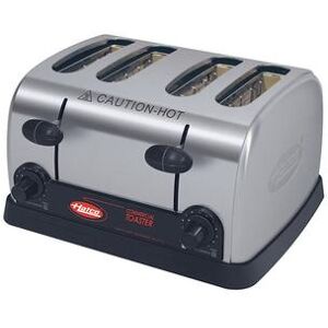 "Hatco TPT-120-QS Slot Toaster - 220 Slices/hr w/ 1 1/4"" Product Opening, 120v, Four Slots, Stainless Steel"