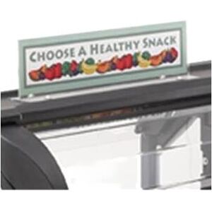 Cambro VBRSHTS152 Versa Food Bar Sign Holder, Clear