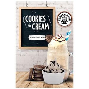 The Frozen Bean FG200005 48 oz Gelato & Ice Cream Mix, Cookies & CrÃ¨me, Cookies and Cream