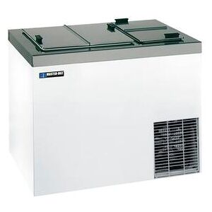 "Master-Bilt DC-6D 43"" Stand Alone Ice Cream Dipping Cabinet w/ 13 Tub Capacity - White, 115v"