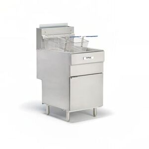 Cecilware Pro FMS705NAT Commercial Gas Fryer - (1) 70 lb Vat, Floor Model, Natural Gas, 70-lb. Capacity, NG, Stainless Steel, Gas Type: NG