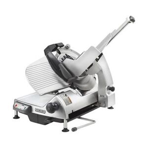 "Hobart HS7N-1 CleanCut Automatic Meat & Cheese Commercial Slicer w/ 13"" Blade, Belt Driven, Aluminum, 1/2 hp, 3 Stroke Lengths & 4 Speeds, 120 V"