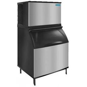 Koolaire "Koolaire KYT0400W 30"" Half Cube Ice Machine Head - 422 lb/day, Water Cooled, 115v, Stainless Steel"