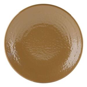 "Elite Global Solutions D814RR-TAP Pebble Creek 8 1/4"" Round Melamine Salad Plate, Tapenade, Brown"