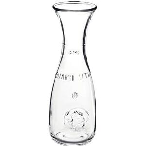 Steelite 4929Q200 Pitchers and Carafes 10 1/2 oz Carafe with 8 1/2 oz Fill Line - Glass, Clear