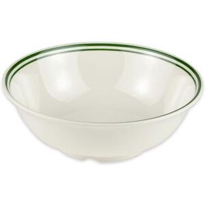 "GET M-811-EM 7 1/2"" Round Soup Bowl w/ 1 qt Capacity, Melamine, White"