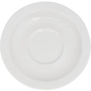 "GET SU-4-DW Diamond White 4 1/2"" Round Melamine Saucer, White"