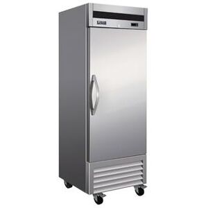 "IKON IB19F 26 4/5"" 1 Section Reach In Freezer, (1) Solid Door, 115v, Silver"