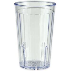 GET 8808-1-CL Spektrum 8 oz Clear Textured Plastic Tumbler