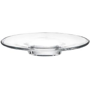 "Anchor 1P01672 4 1/4"" Round Kenya Espresso Saucer - Glass, Clear, Clear"