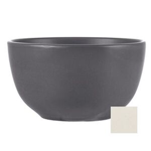 "Libbey DRI-10-D 5 1/2"" Round Driftstone Bowl w/ 26 oz Capacity - Porcelain, Driftwood, White"