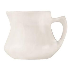 Libbey PC-4 4 1/2 oz Ultima Creamer - Porcelain, Ultra Bright White