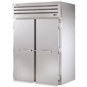 "True STR2FRI-2S Spec Series 68"" 2 Section Roll-In Freezer, (2) Solid Door, 115/208 230v/1ph, Stainless Steel True Refrigeration"