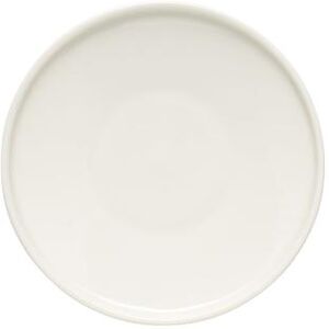 "Libbey 109720 7 1/4"" Round Ares Plate - Porcelain, White Royal Rideau"