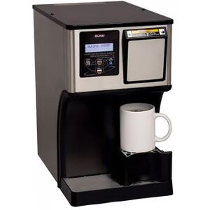 Bunn AP AutoPOD MyCafÃ© Automatic Pod Brewer w/ Removable Bin, Brews 16 oz in 1 Minute, Auto Disposal, Digital Display, Black, 120 V