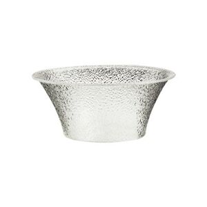 "Cal-Mil 403-10-34 10 1/4"" Round Pebbled Serving Bowl - Acrylic, Clear"