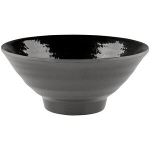 Elite Global Solutions D1006RR-B Pebble Creek 20 oz Round Melamine Bowl, Black