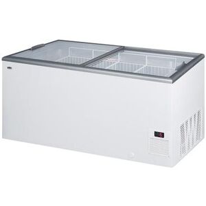 "Summit NOVA53 60 3/4"" Mobile Ice Cream Freezer w/ (4) Wire Storage Baskets - White, 115v"