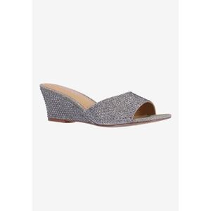 Women's Coralie Sandal by J. Renee in Pewter (Size 6 M)