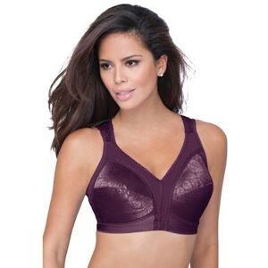 Plus Size Women's Playtex® 18 Hour Ultimate Shoulder Comfort Wireless Bra 4693 by Playtex in Plum Majestic (Size 42 DD)