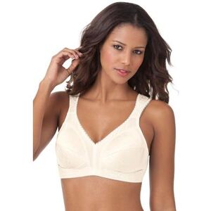 Plus Size Women's Playtex® 18 Hour Ultimate Shoulder Comfort Wireless Bra 4693 by Playtex in Light Beige (Size 46 C)