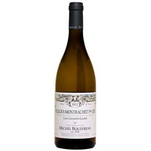 """Michel Bouzereau""" """Michel Bouzereau Puligny-Montrachet Les Champs Gains Premier Cru 2022 White Wine - France"""