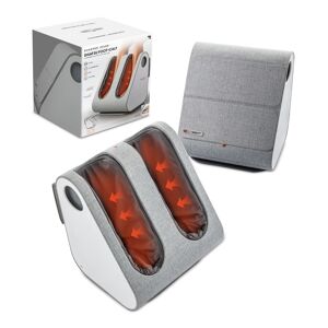 Sharper Image Shiatsu Heated Foot and Calf Massager - White