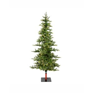 Vickerman 7' Shawnee Fir Artificial Christmas Tree with 350 Warm White Led Lights - Green