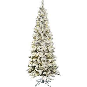 Vickerman 9' Natural Alpine Artificial Christmas Tree Unlit - White