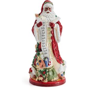 Fitz and Floyd Studio Collection 13-Inch African-American Santa Figurine - Assorted